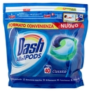 Dash PODS Allin1 Detersivo Lavatrice in Capsule Classico 40 Lavaggi